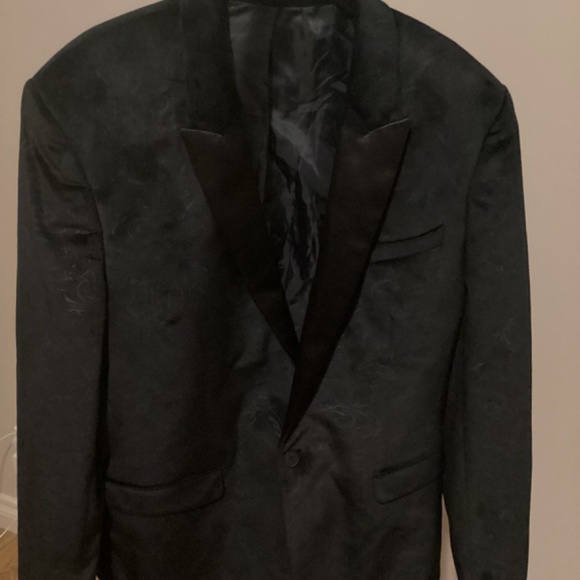 New Look Black Velvet Jacket size42 - Picture 2 of 8